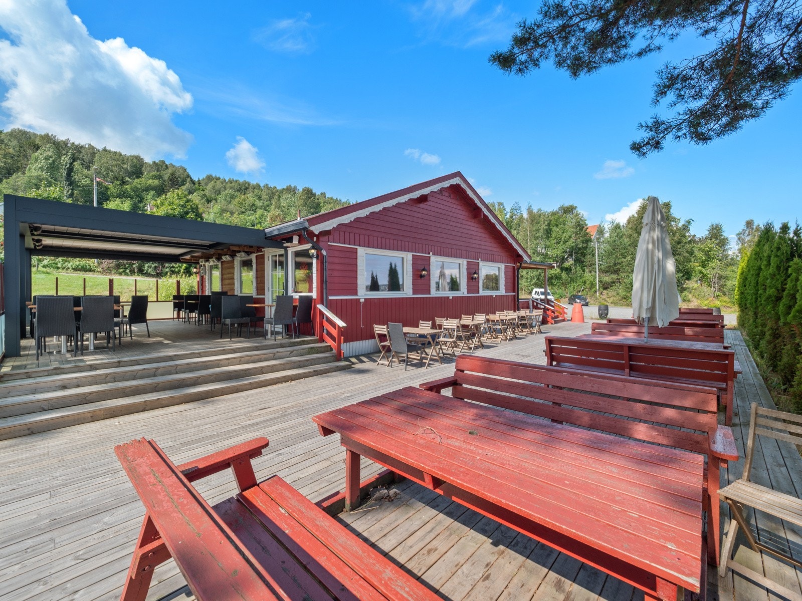 Freyborgstua ligger på Storsand, ved det gamle fergeleiet for ferja som gikk mellom Hurum og Drøbak Galleribilde