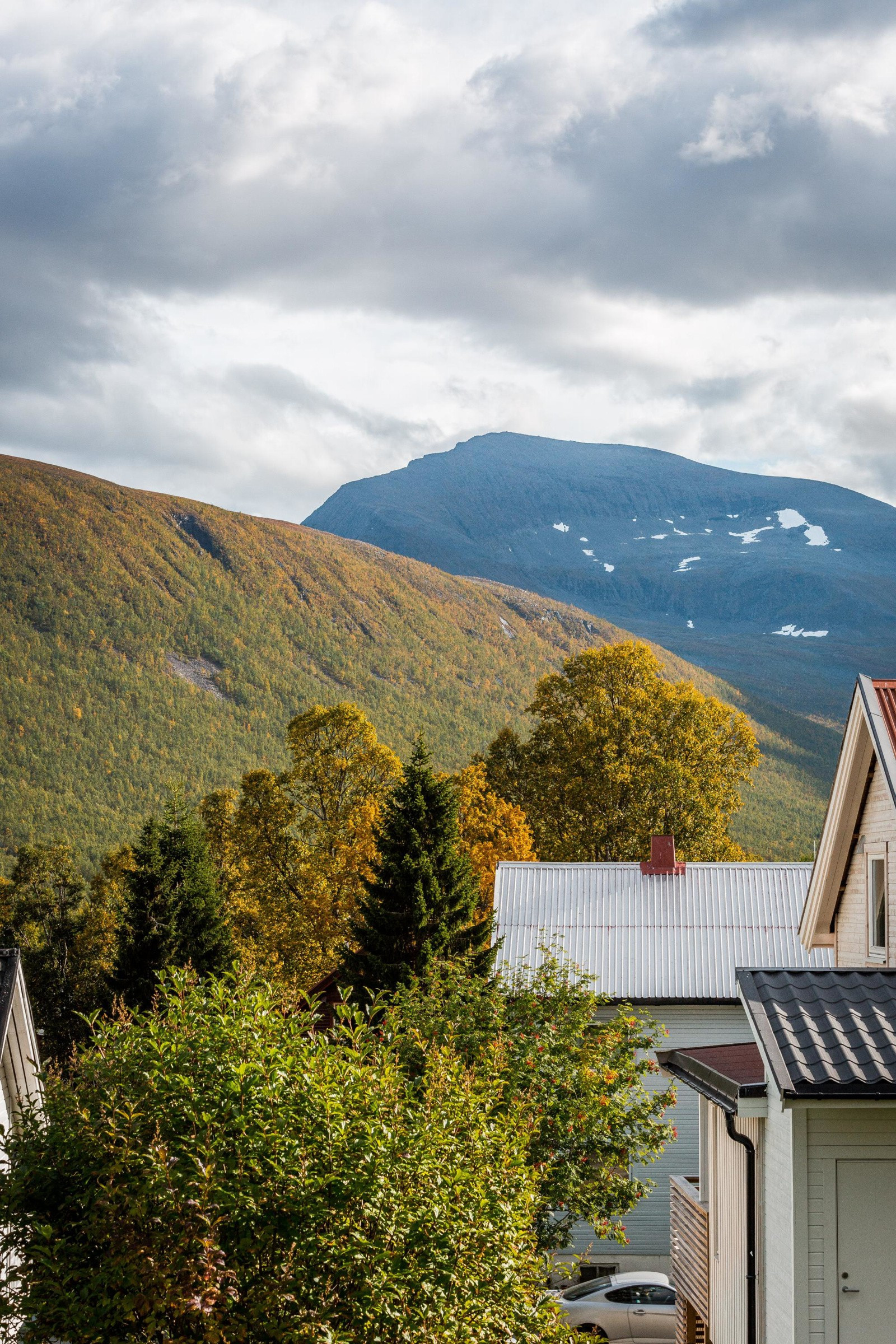 Utsikt mot Tromsdalstinden!
