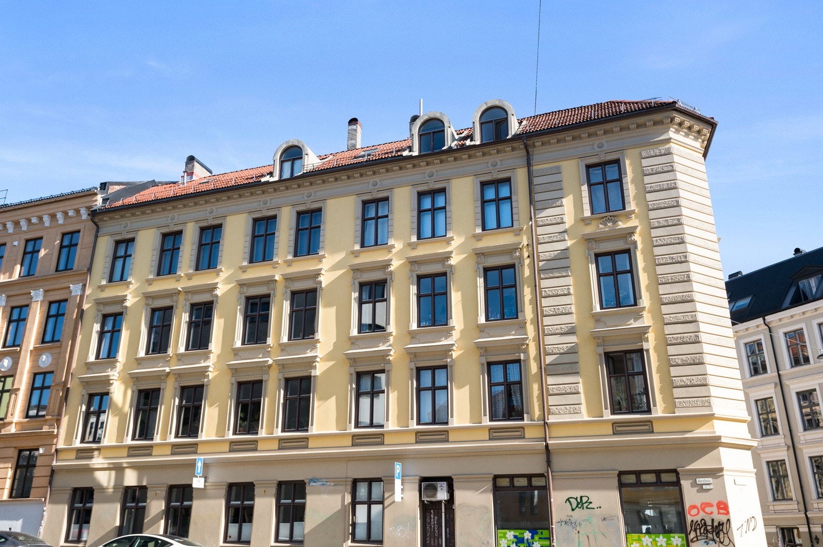 Attraktiv beliggenhet på “beste” Grünerløkka med kort gangavstand til alt av tilbud. Galleribilde