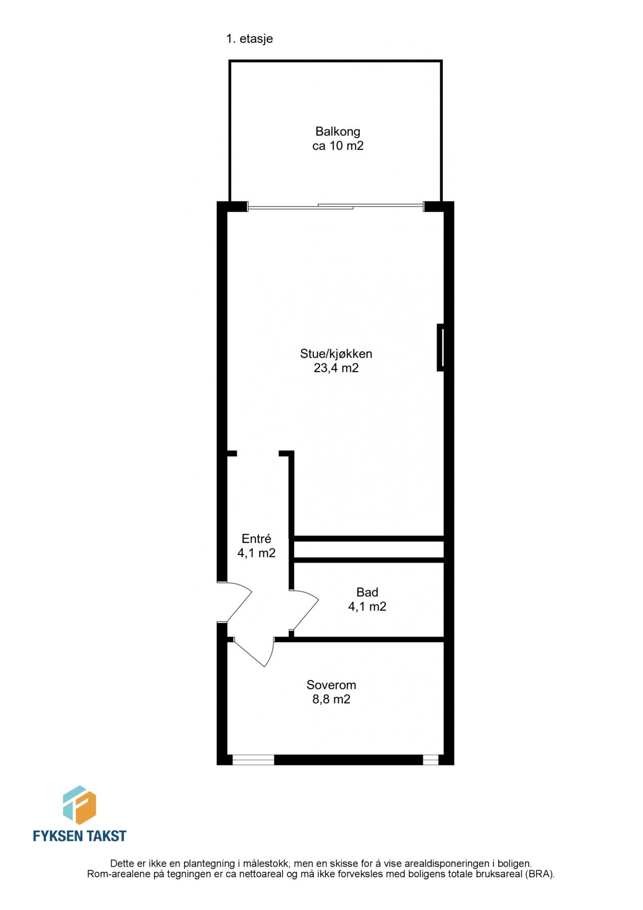 Planskisse. Galleribilde