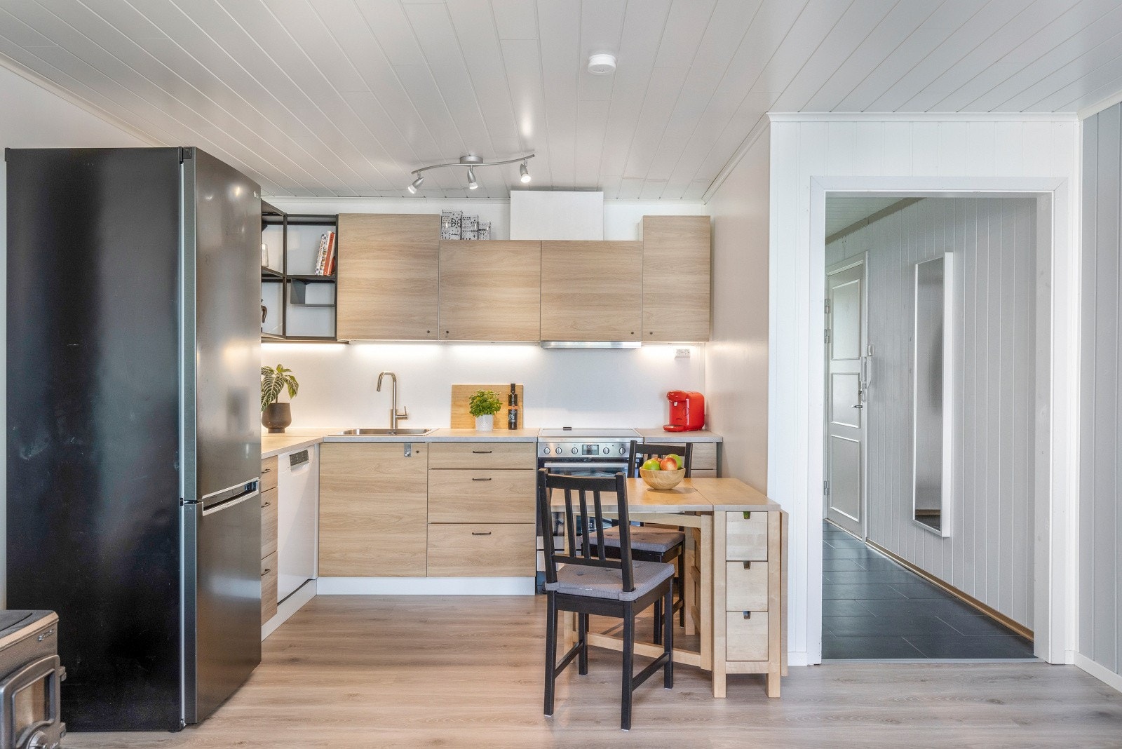 Kjøkkenet ble oppgradert i 2021. Galleribilde