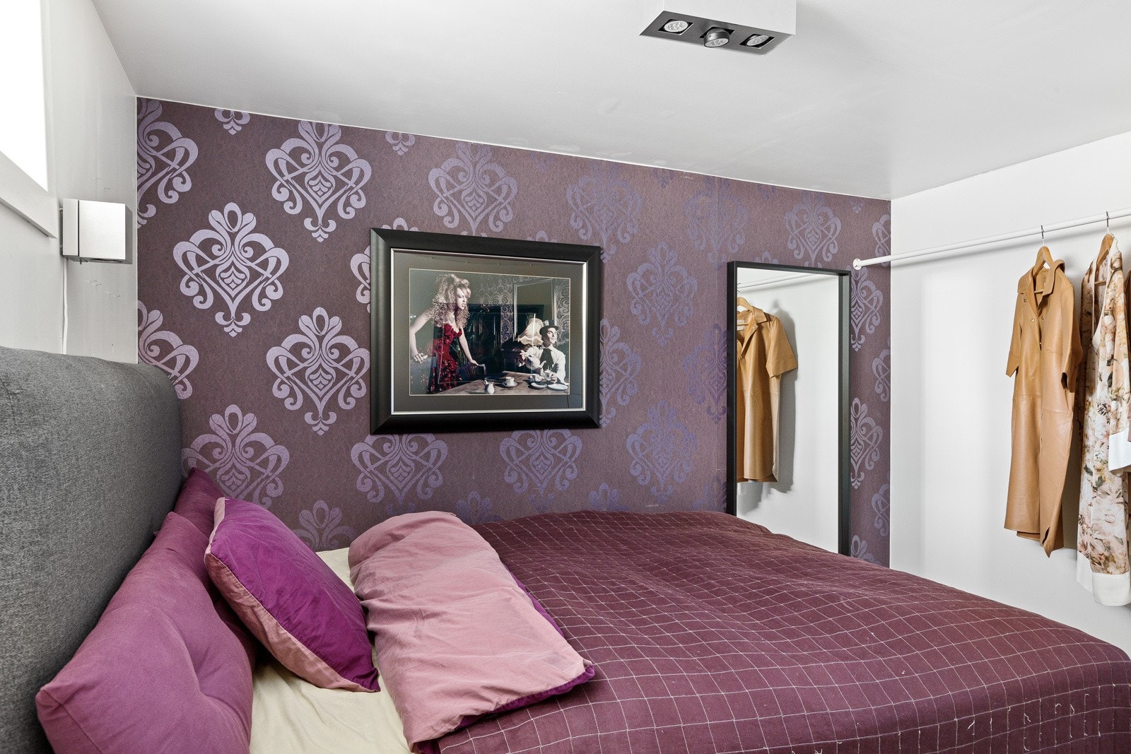 Soverom 4 i tilknytning til kjellerstuen. Galleribilde