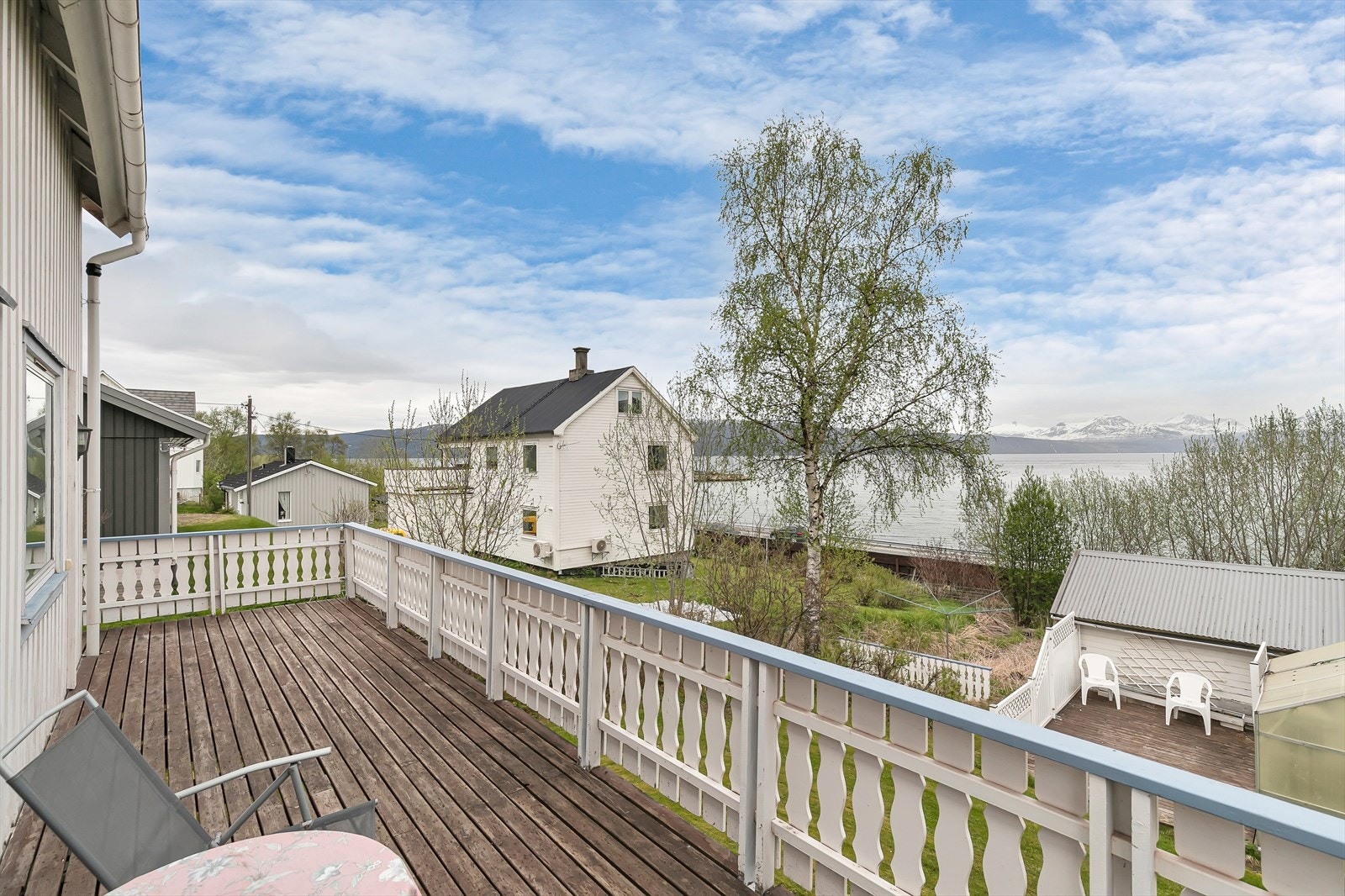 1. etasje - Utsikt fra balkong Galleribilde