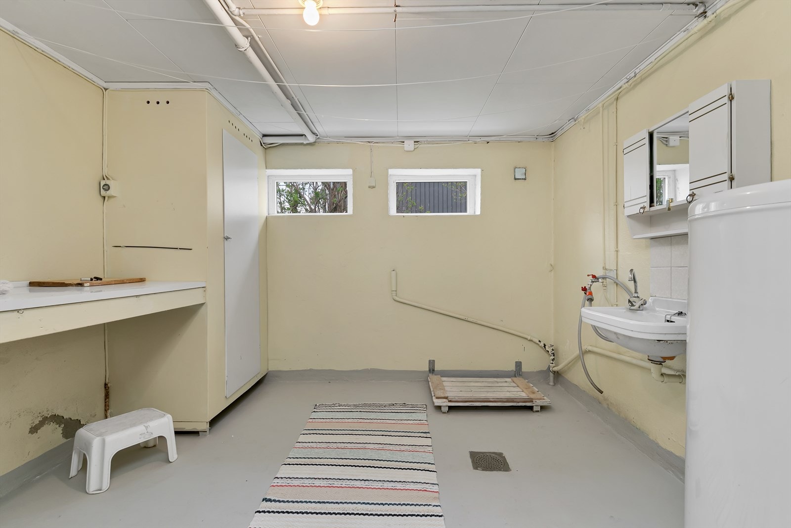 Kjelleretasje - Vaskerom Galleribilde