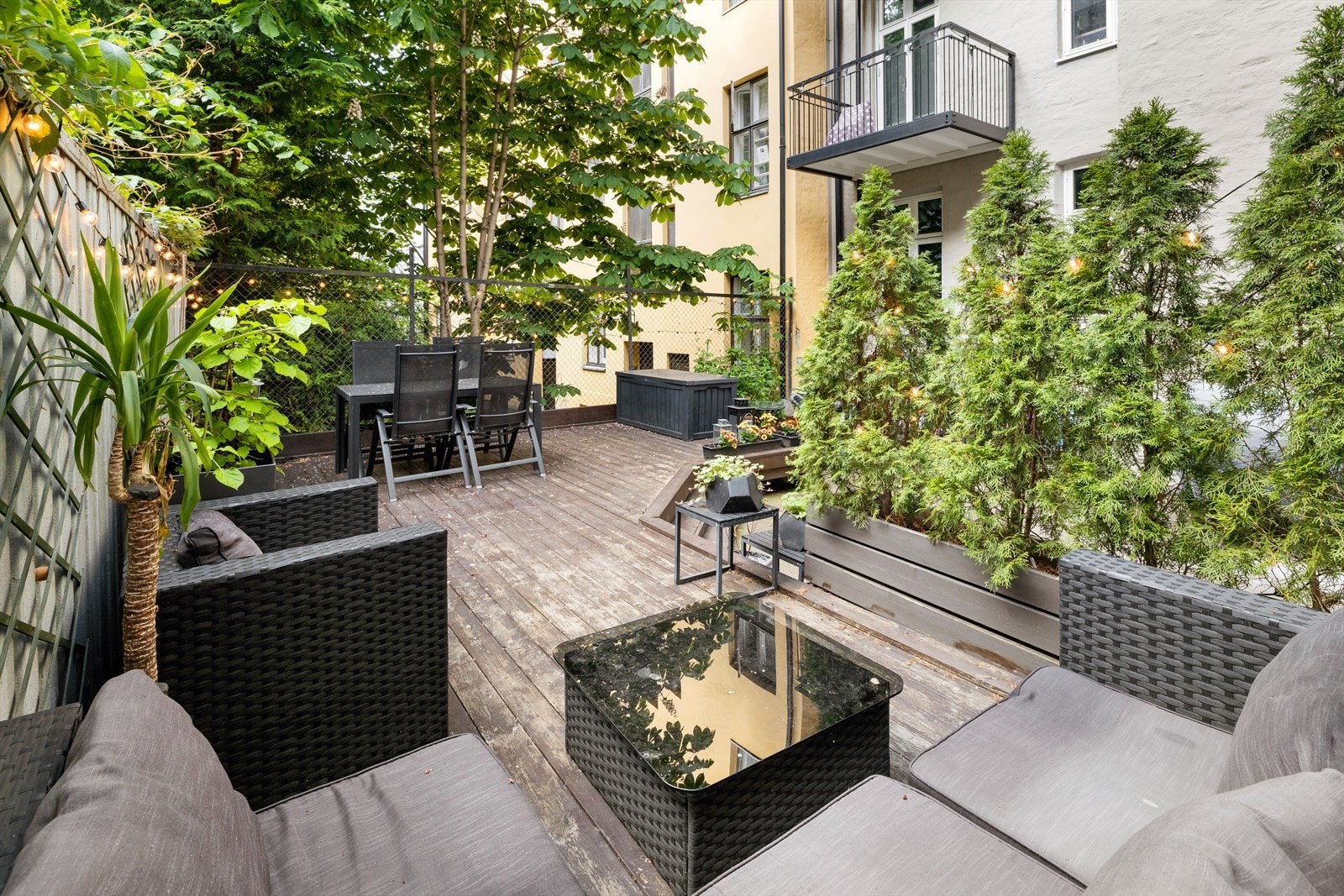 Her kan du sitte å nyte flotte sommerdager Galleribilde