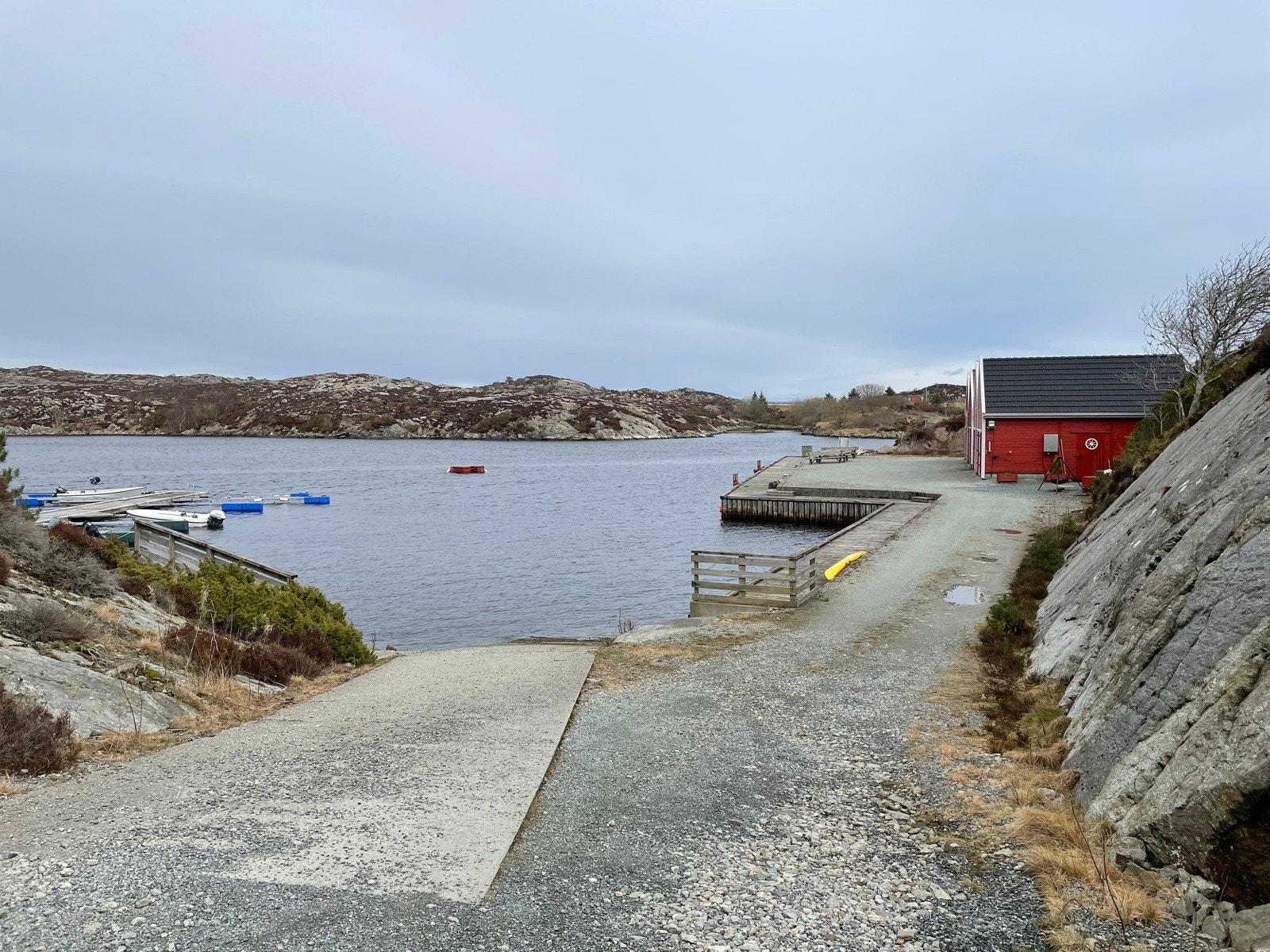 Fra brygge - og båtplassområde Galleribilde