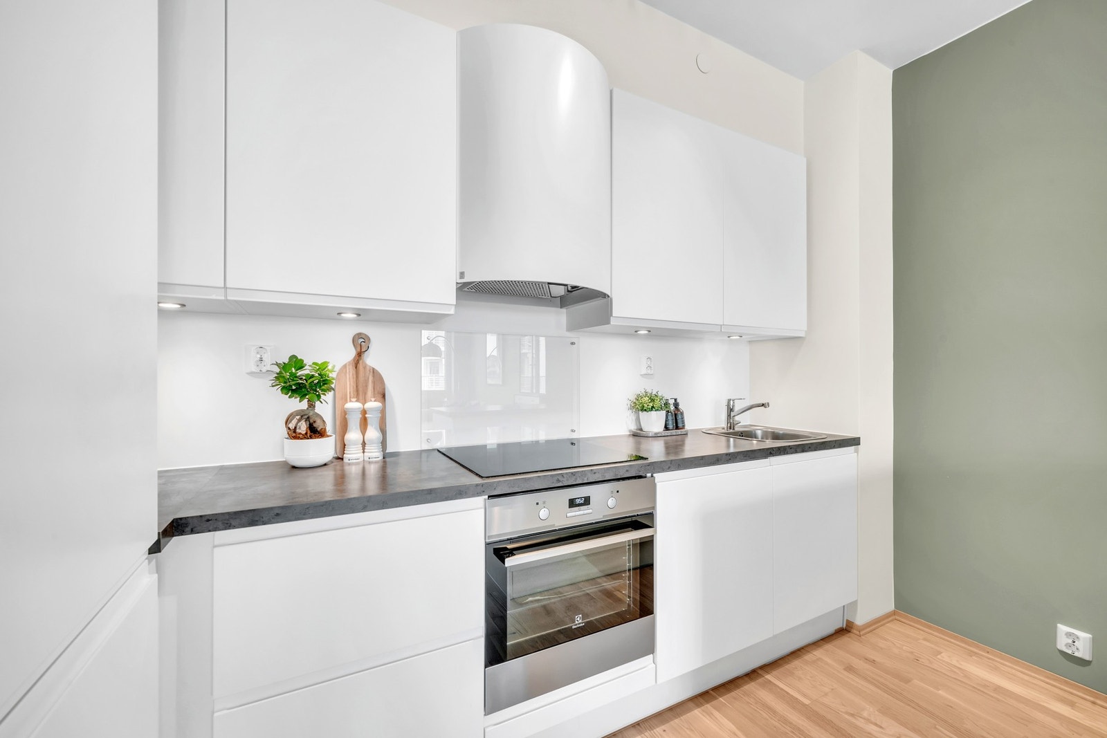 Takstmannen har gitt tilstandsgrad 0 (TG0) på tilnærmet alle punkter i sin rapport. Galleribilde