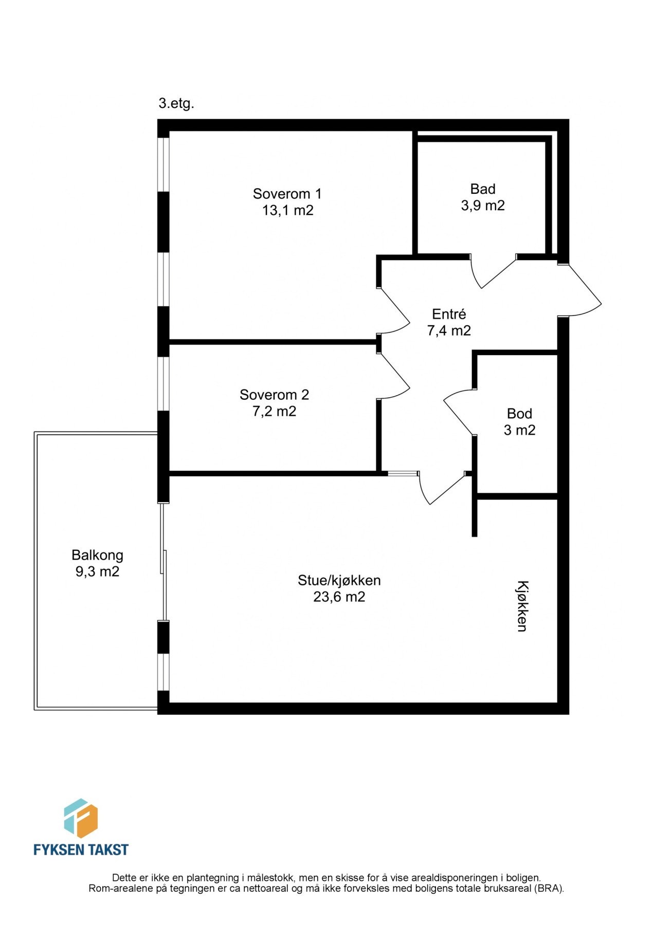 Planskisse. Galleribilde