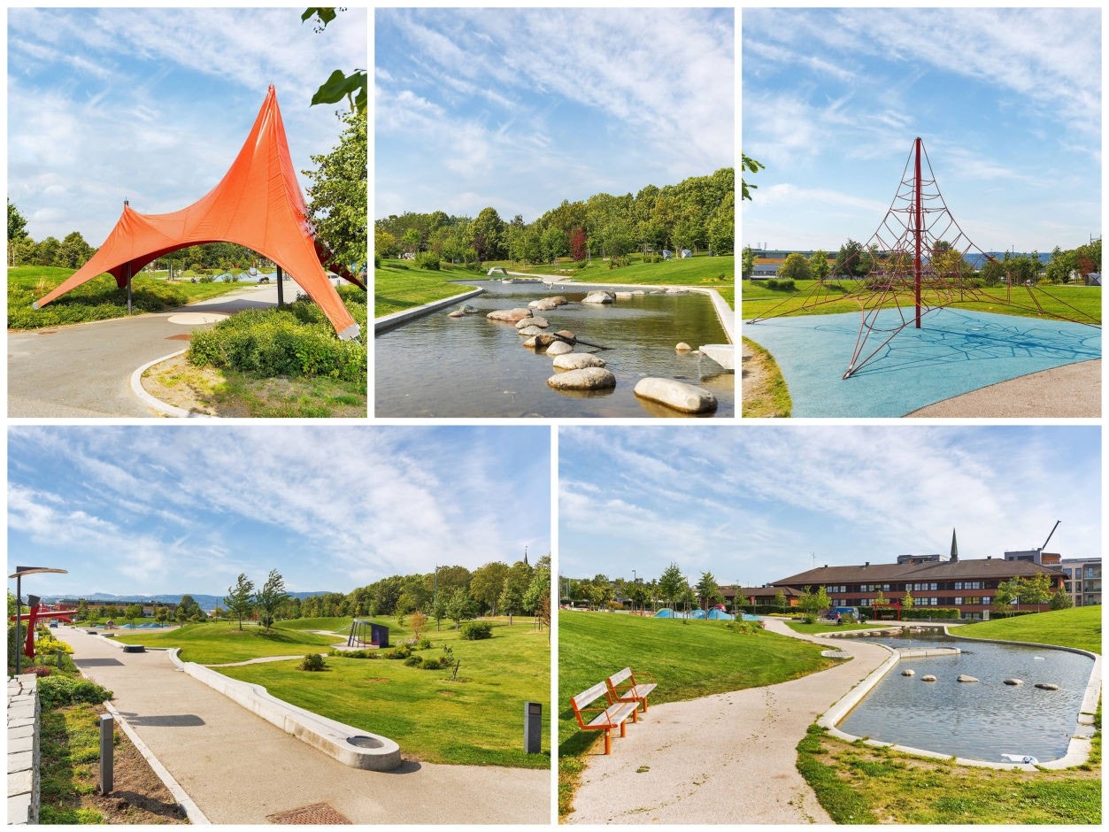 Sirkusparken når man på noen få minutters gange. Galleribilde