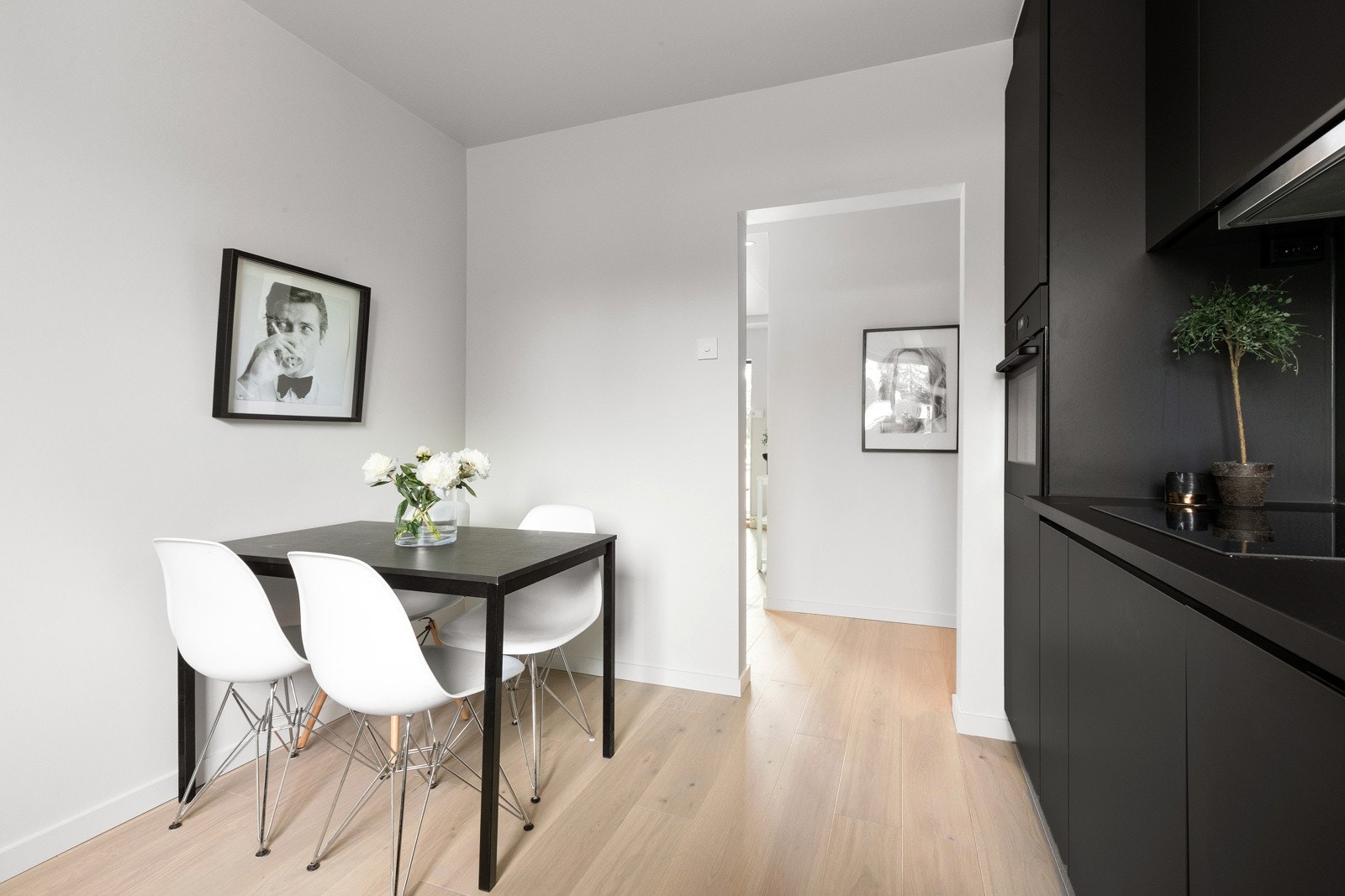 Plass til spiseplass på kjøkkenet Galleribilde