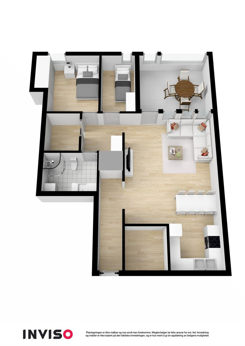 Planskisse 3D