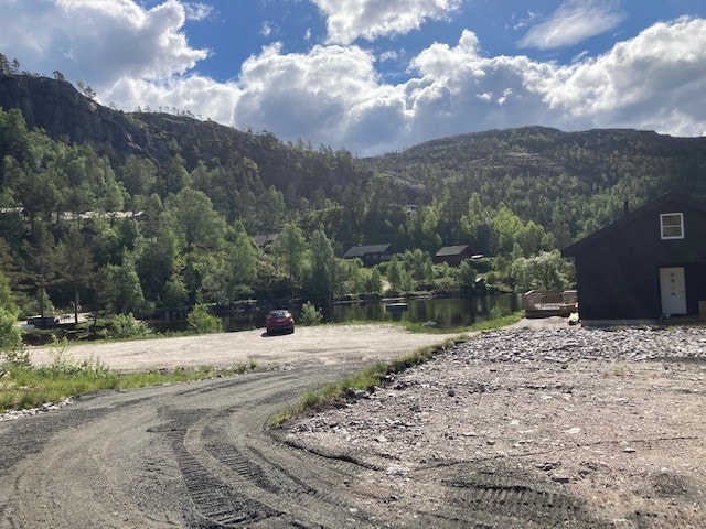 Utsikt fra tomtene Galleribilde