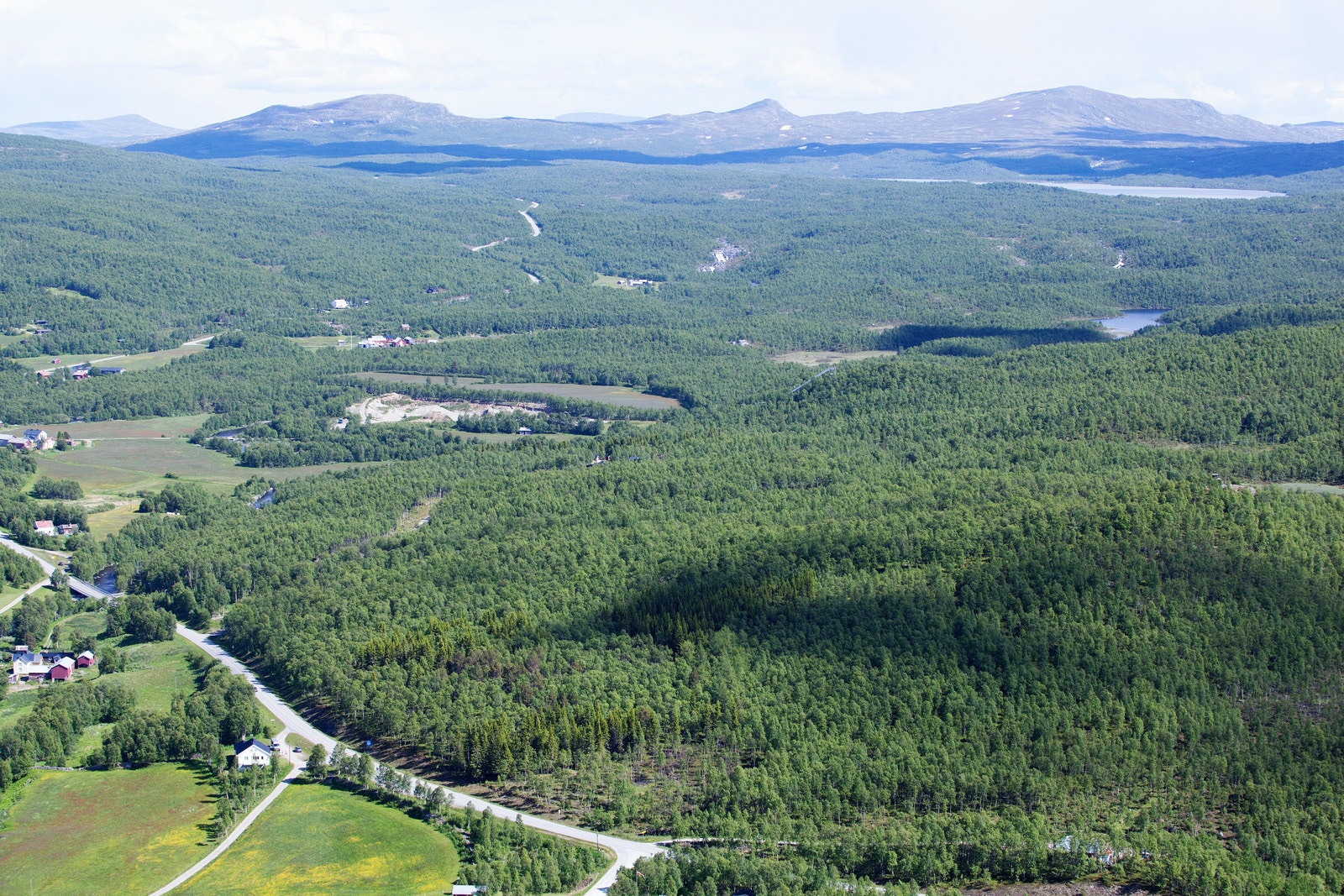 Kort vei til Sverige, for den som ønsker det. Galleribilde