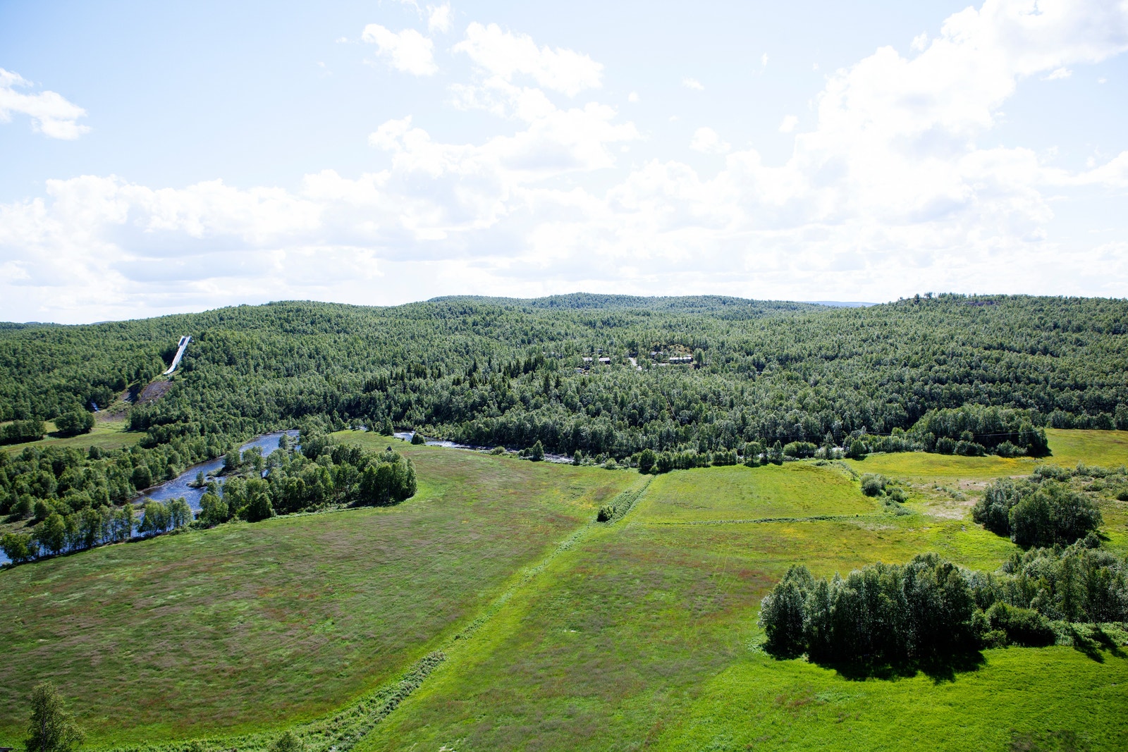 Et bevart kulturlandskap. Galleribilde