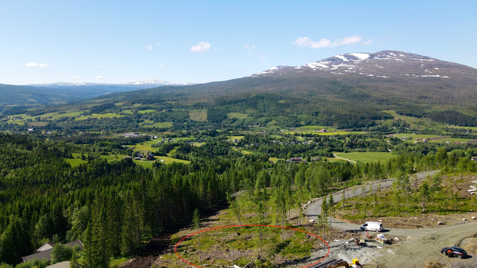 Bilde fra tomteområdet Galleribilde