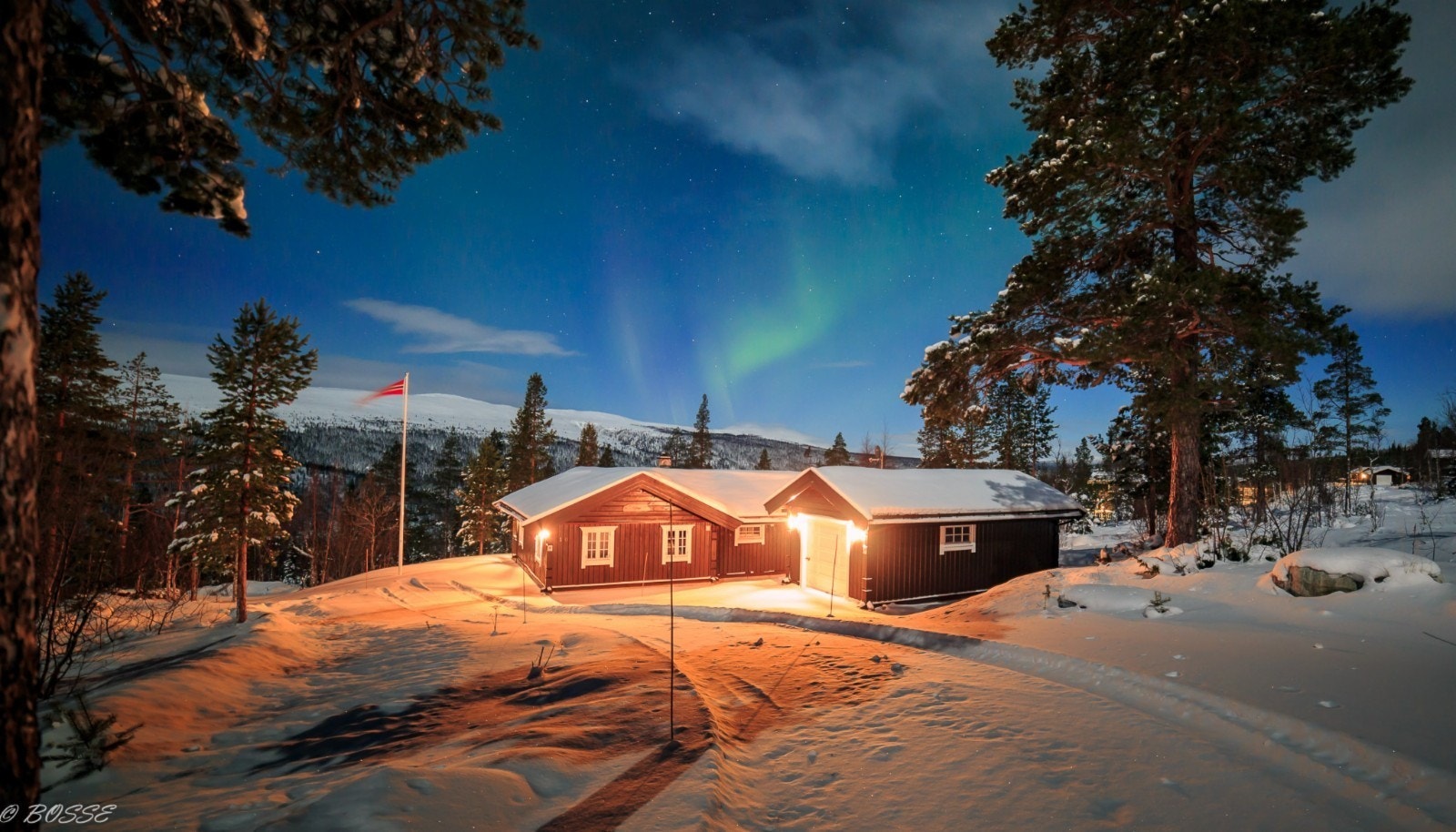 Stemningsbilde fra Solheim Hyttegrend (Tiurveien) Galleribilde
