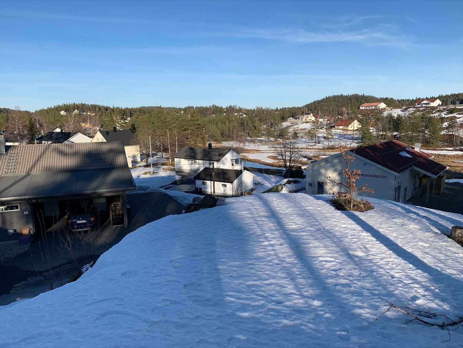 Utsikt fra tomten Galleribilde