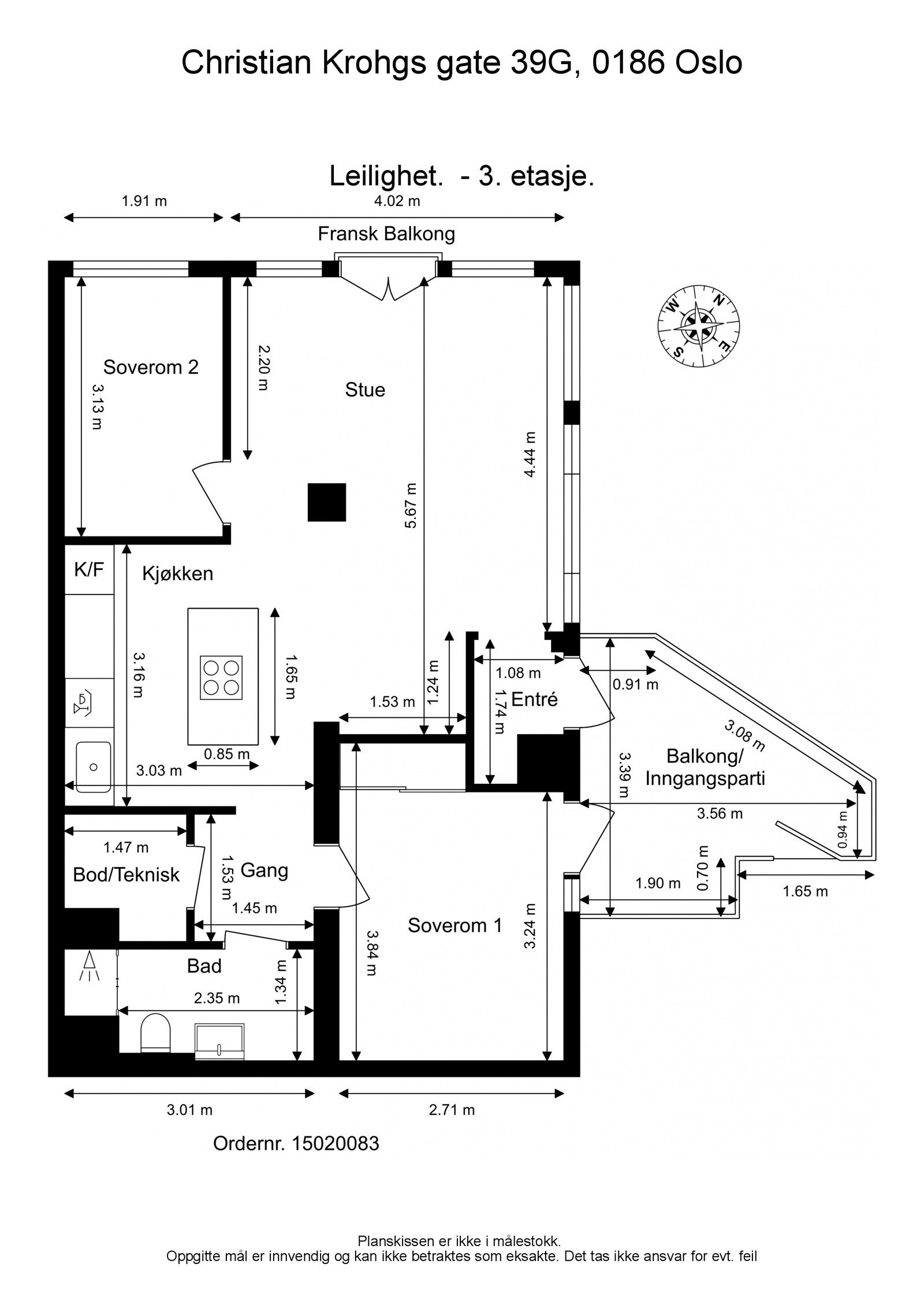 Plantegning. Galleribilde