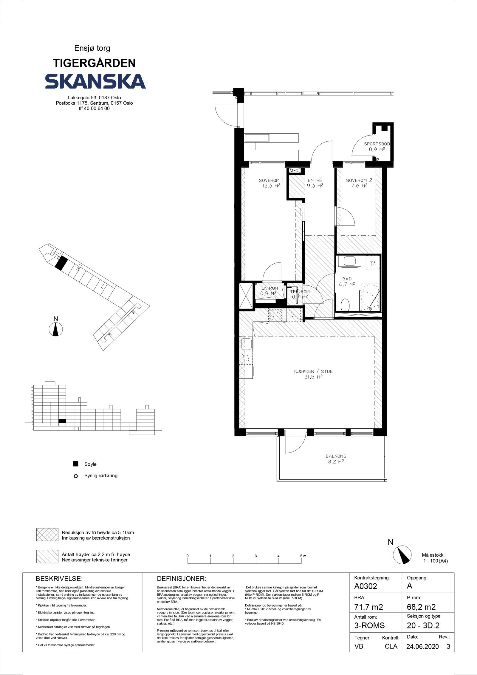 Kontraktstegning - 0302 Galleribilde