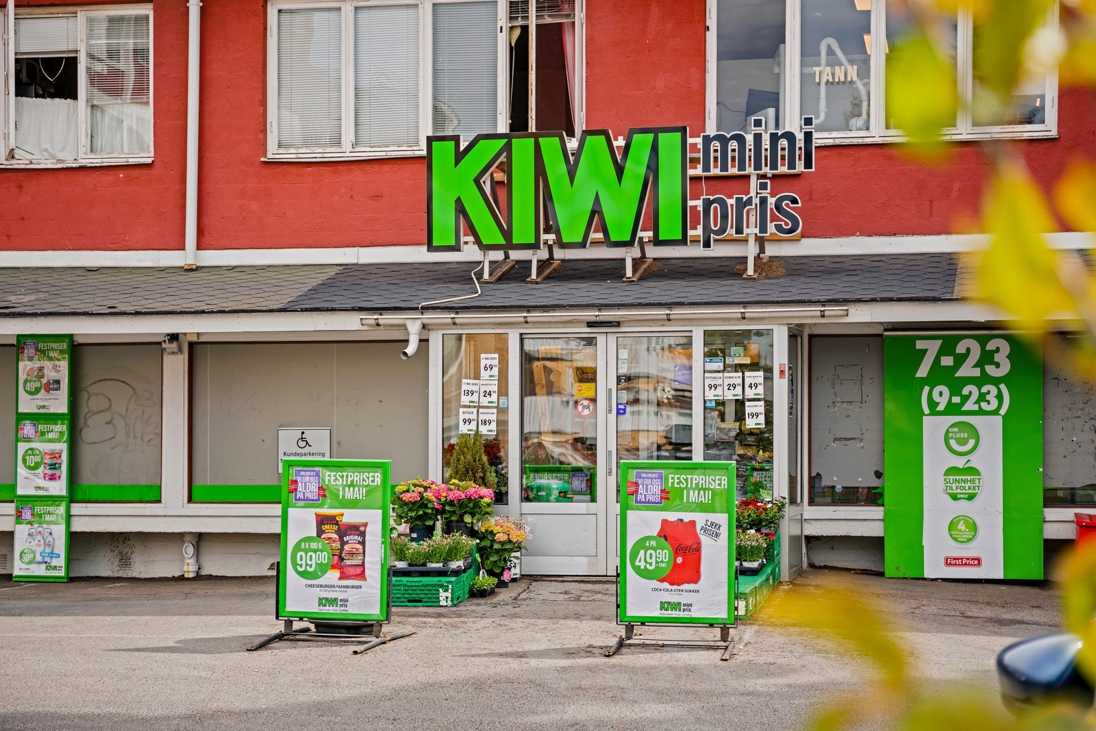 Kiwi Tonsenhagen med godt utvalg innen dagligvarer. Galleribilde