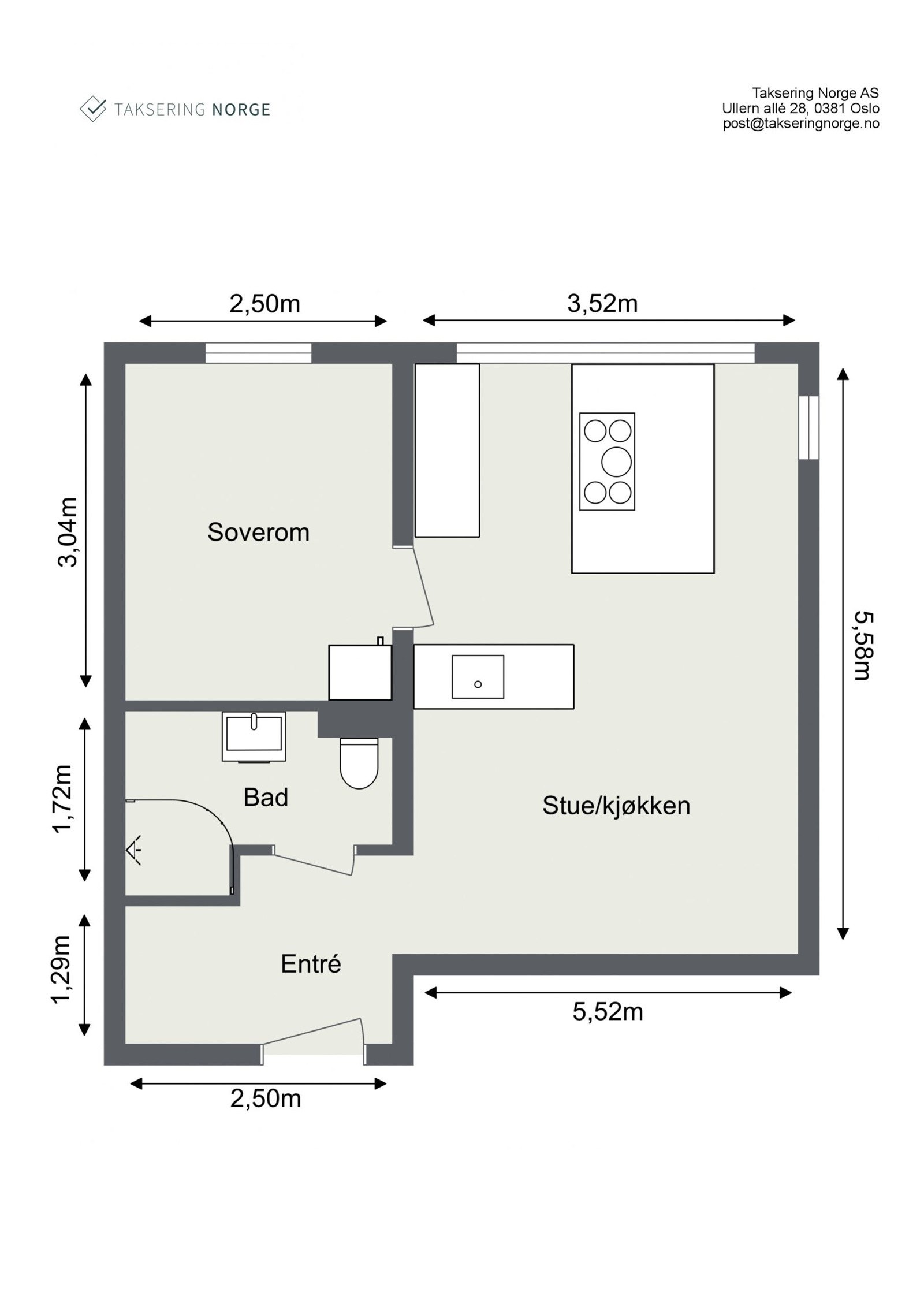 Plantegning - Selvbyggerveien 135. Galleribilde