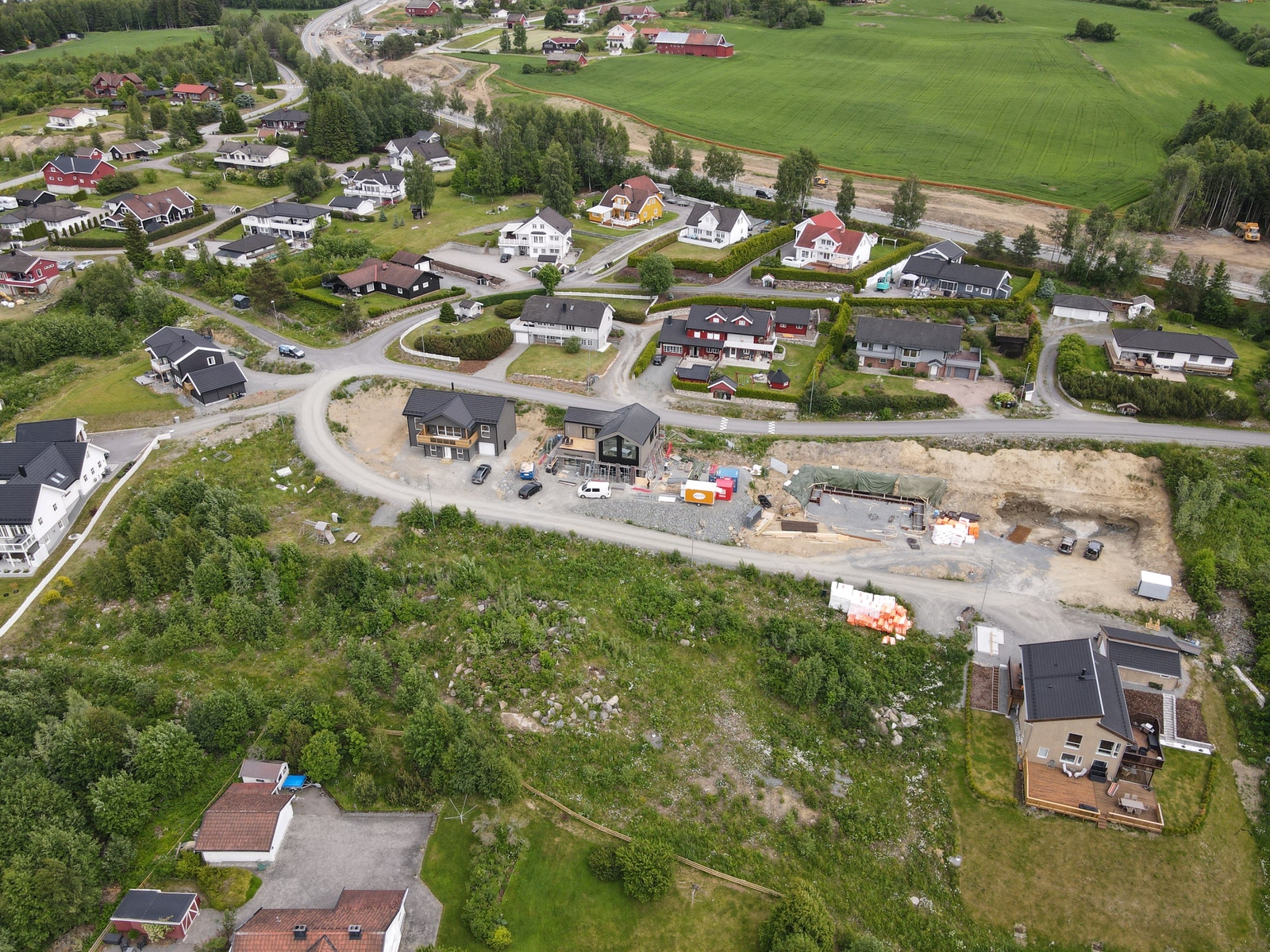 Steinerudsvingen begynner virkelig å ta form. Galleribilde
