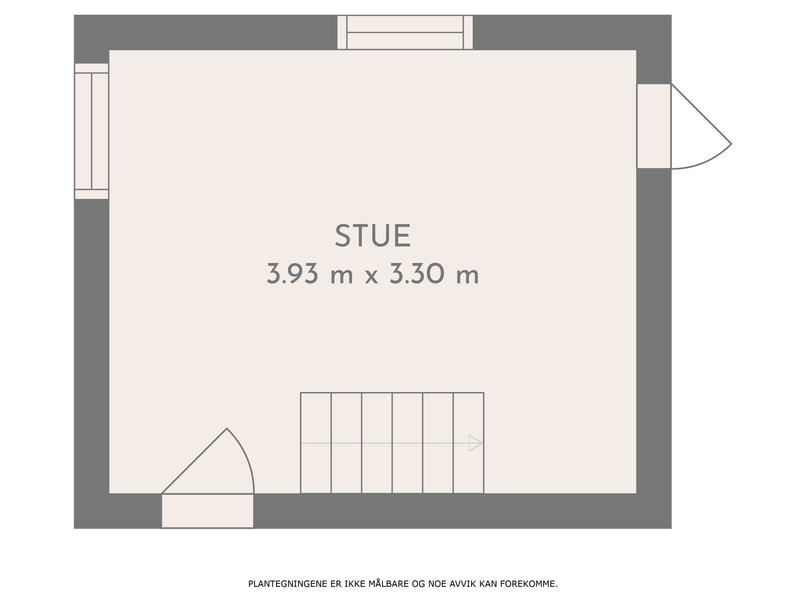 Plantegning kjellerstue Galleribilde