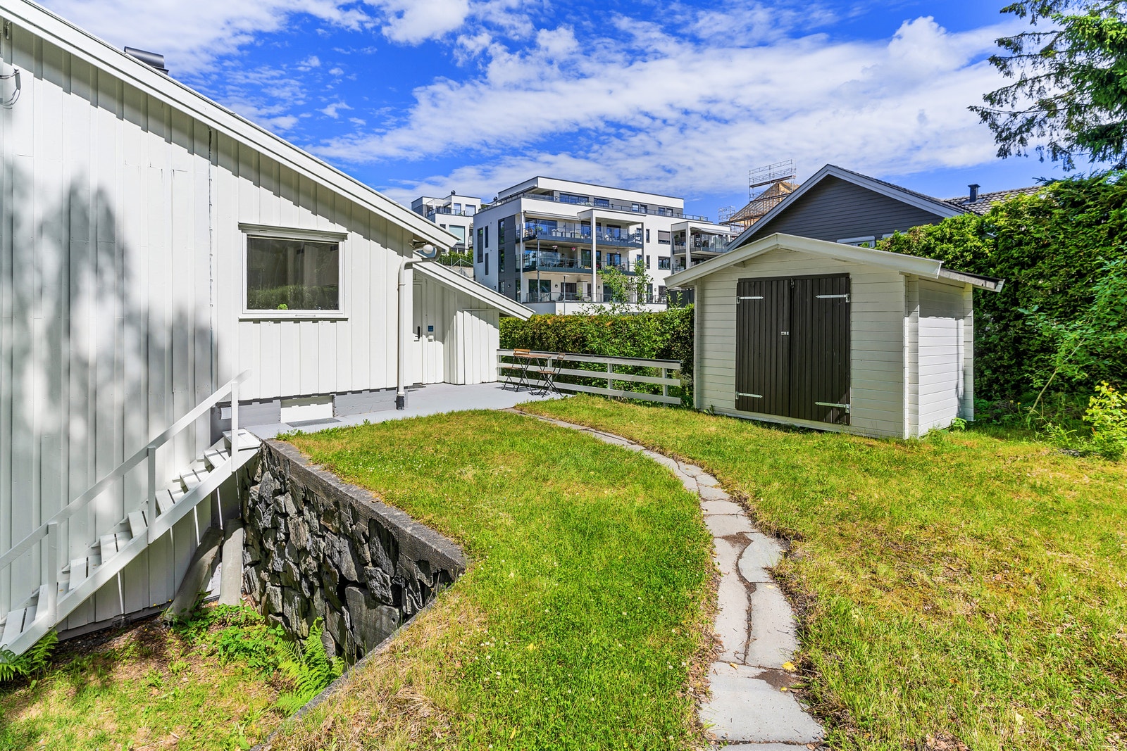 Flotte uteområder med hyggelig atmosfære Galleribilde