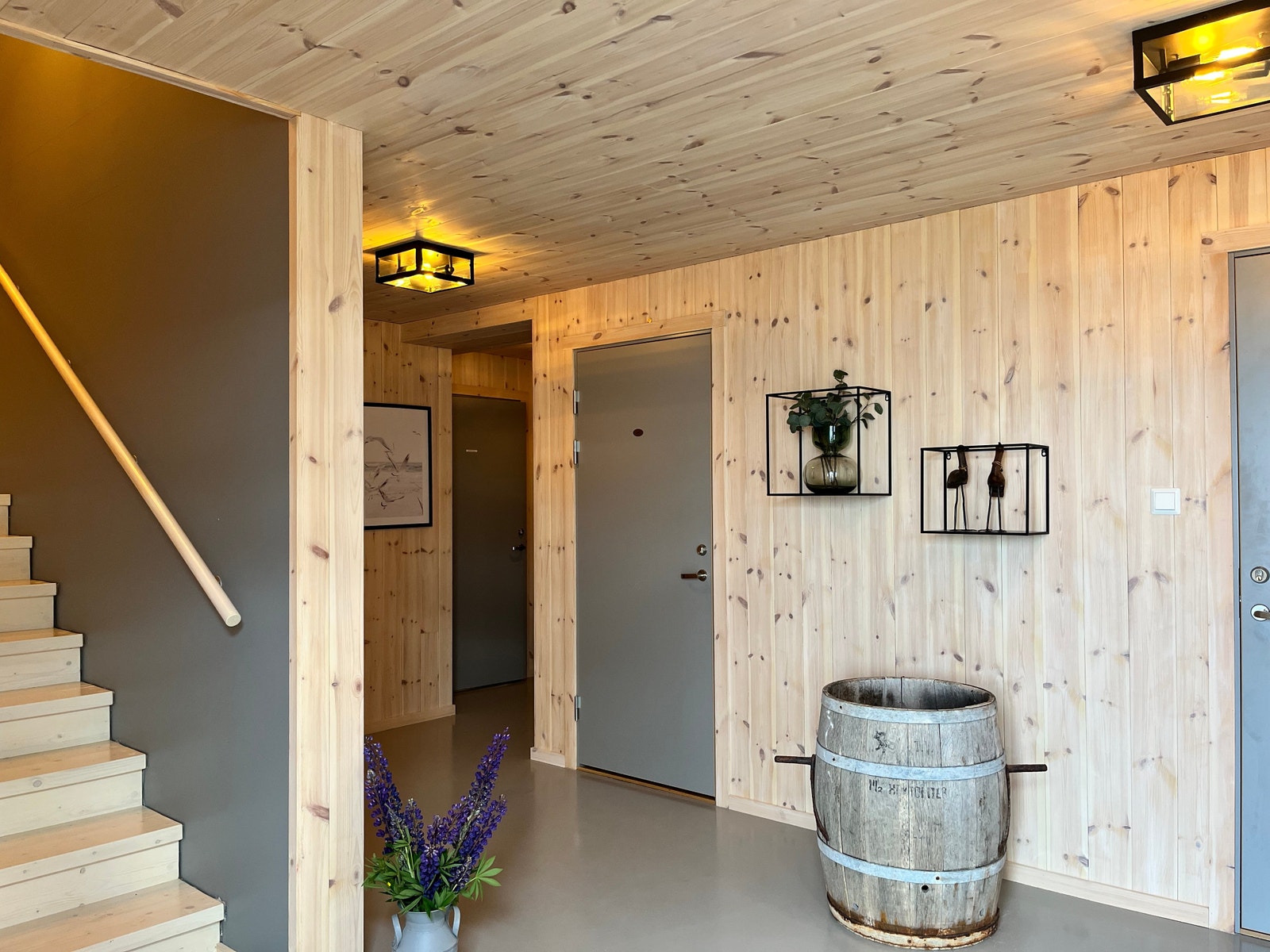 Stor; luftig gang Galleribilde