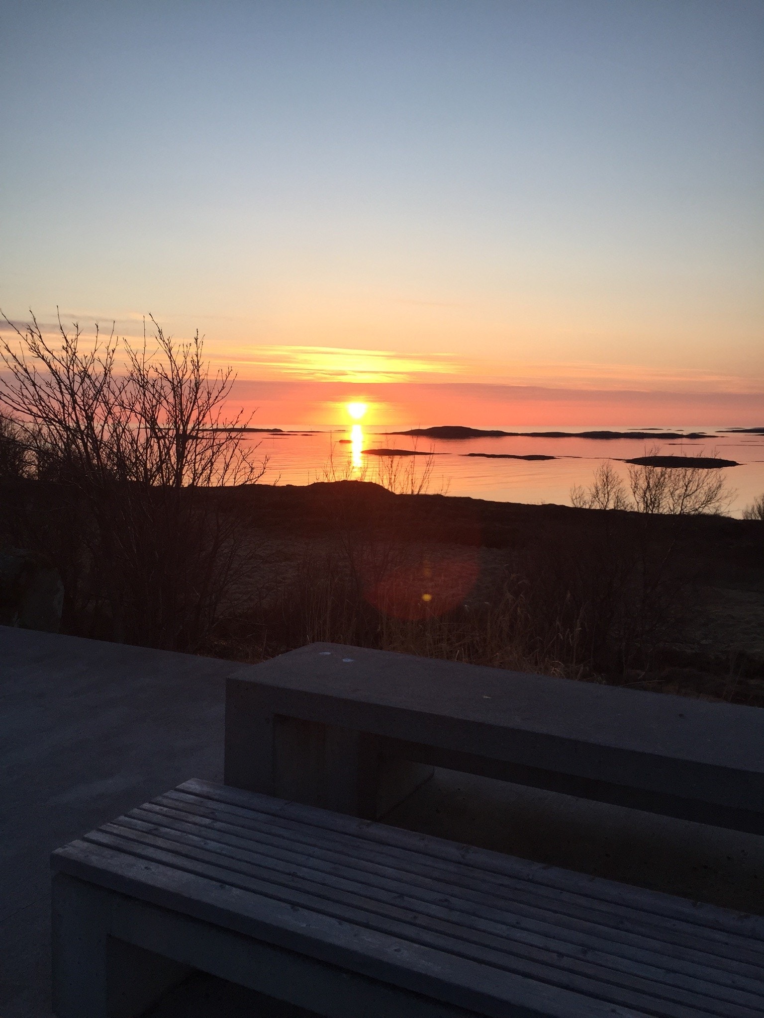 Utsikt fra kjeksa i nærmiljøet Galleribilde