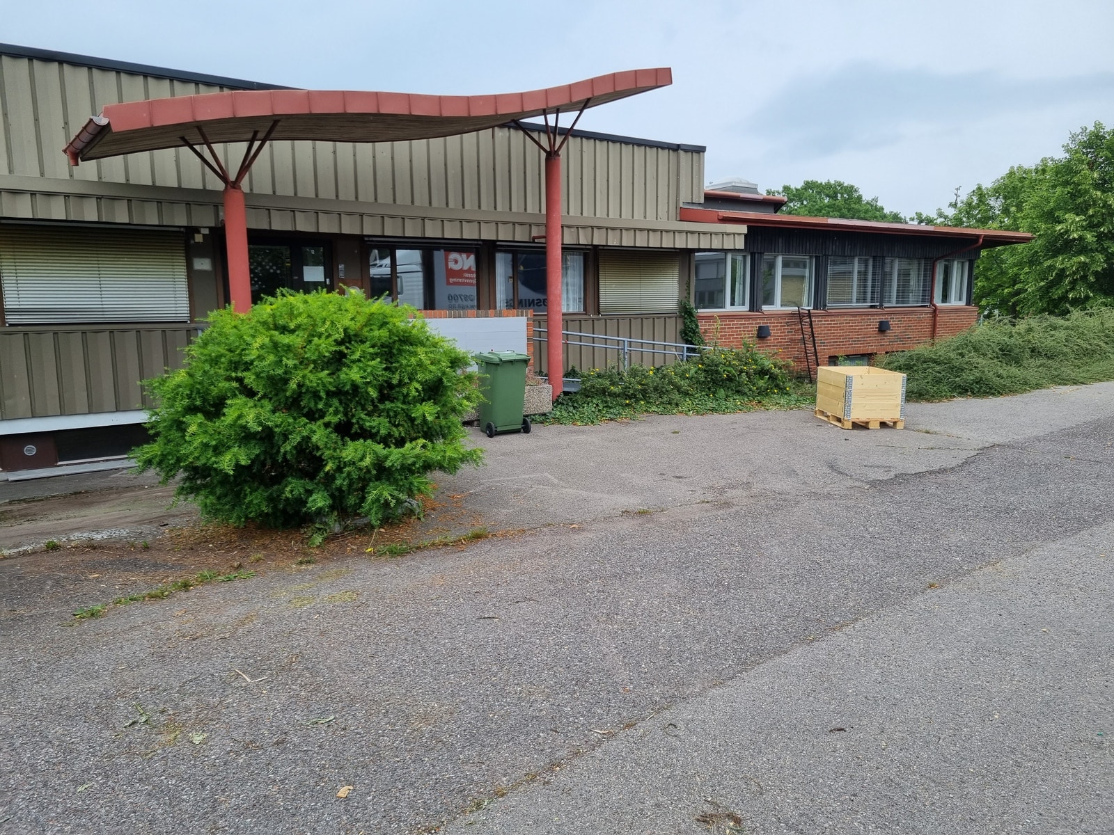 Hoved inngangsparti for besøkende. Galleribilde