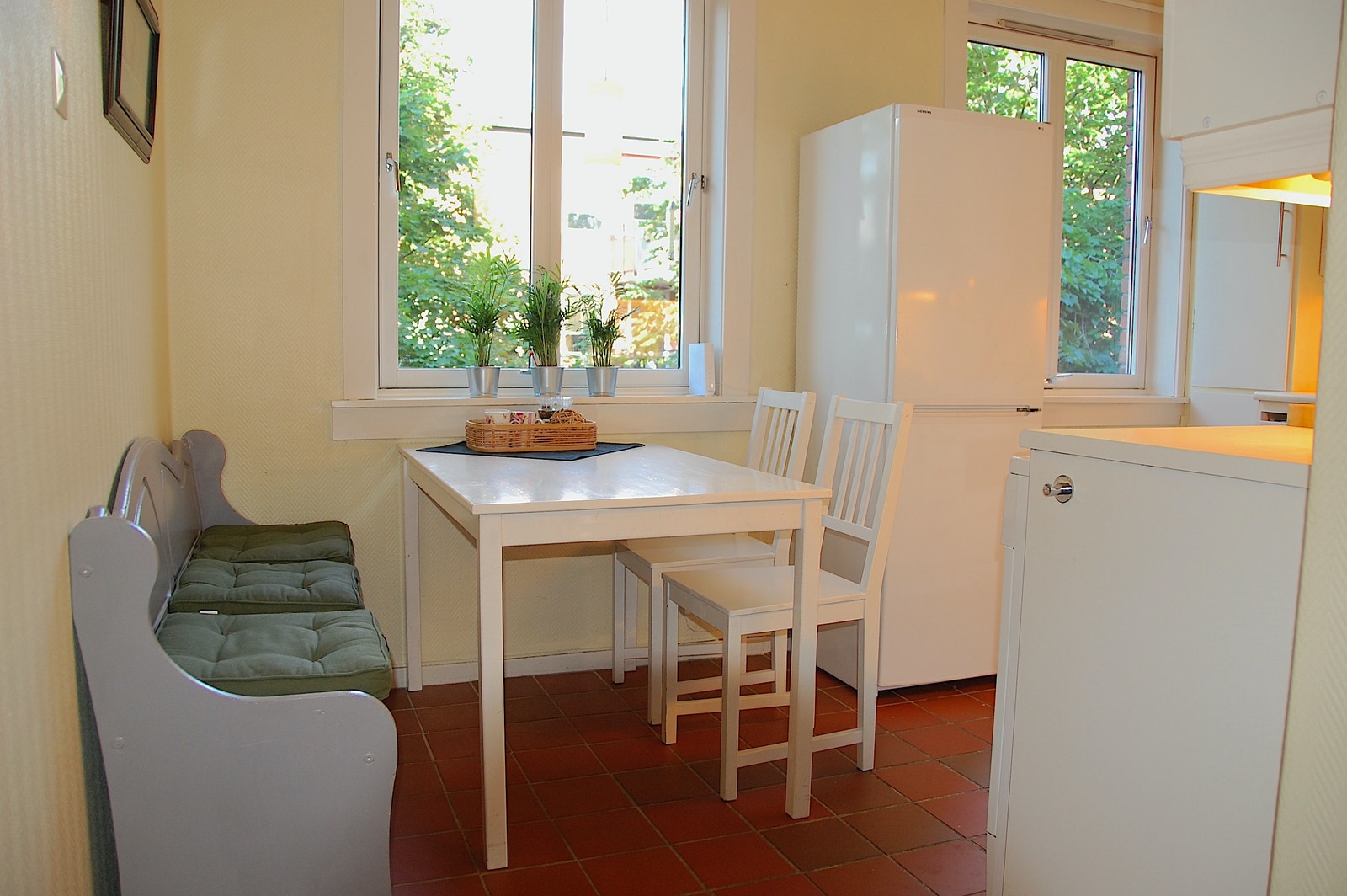 Spiseplass på kjøkkenet Galleribilde