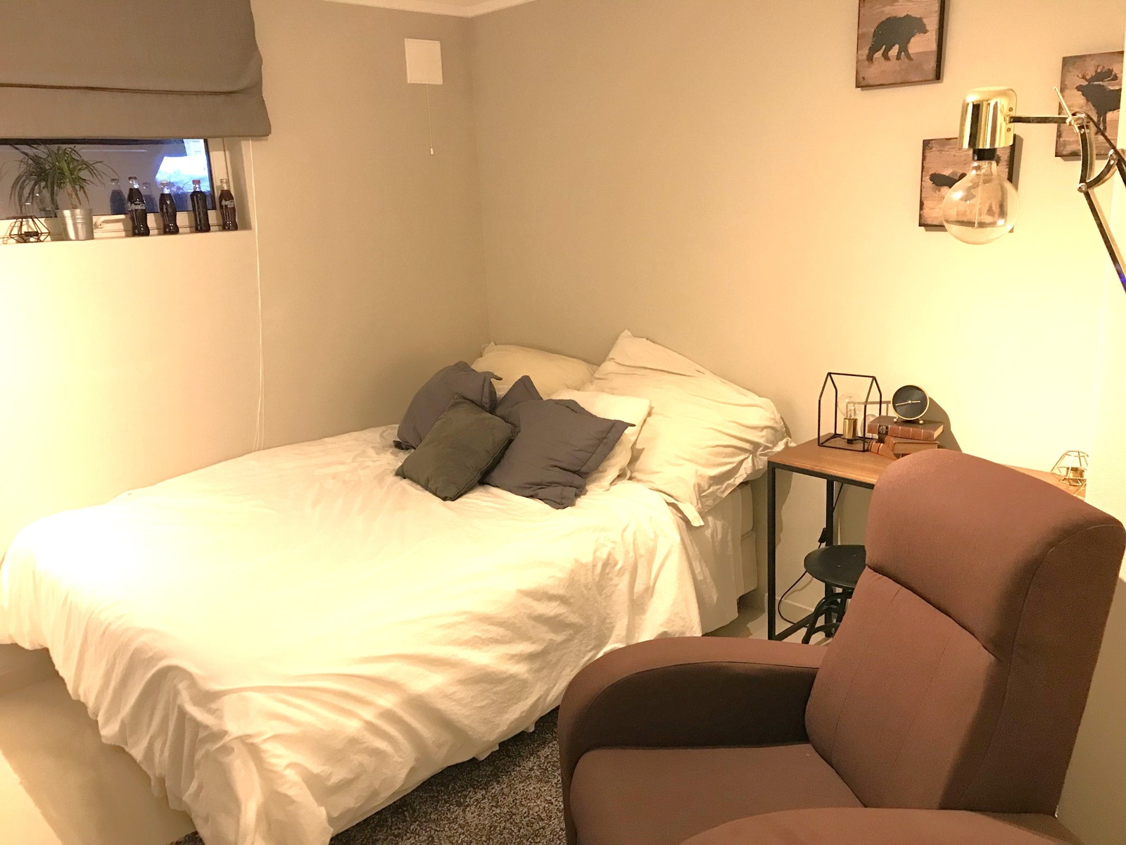 Stort rom ledig fra 1. august - Sånn kan det se ut med møbler Galleribilde