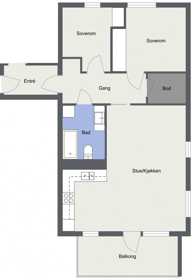 Planløsning Galleribilde