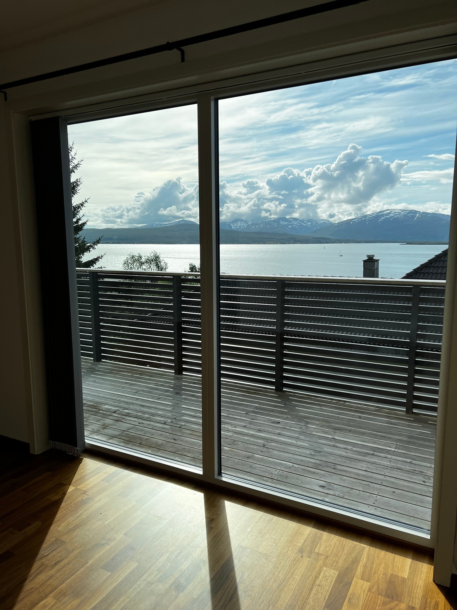 Utsikt fra stue Galleribilde