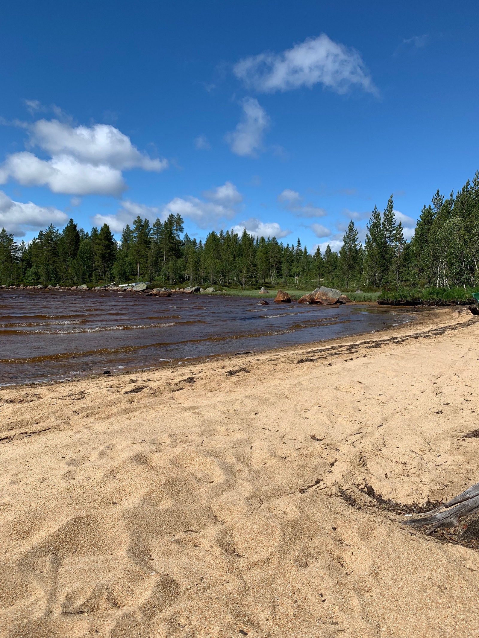 Nydelig sandstrand bare 100 meter frå ledige hyttetomter…. Galleribilde