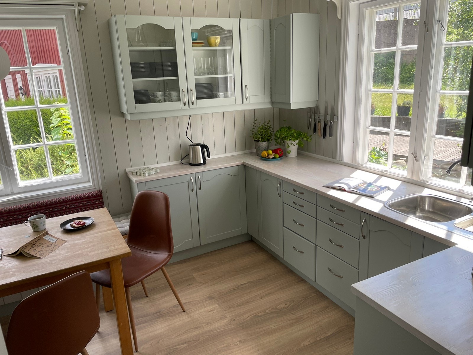 Kjøkkenet er stort… Galleribilde