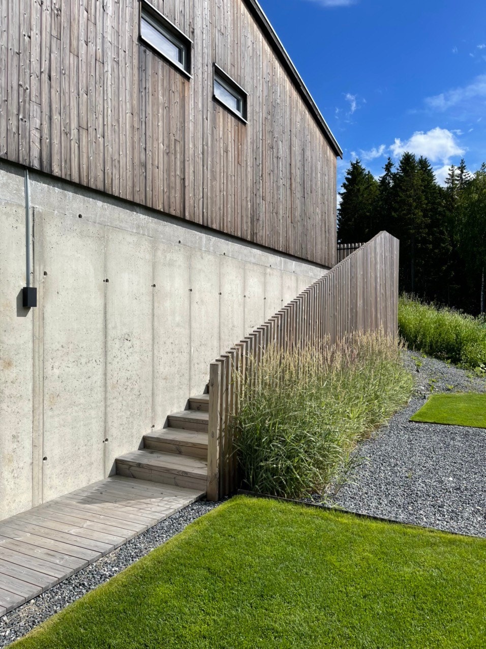 Bred trapp ned til leiligheten Galleribilde