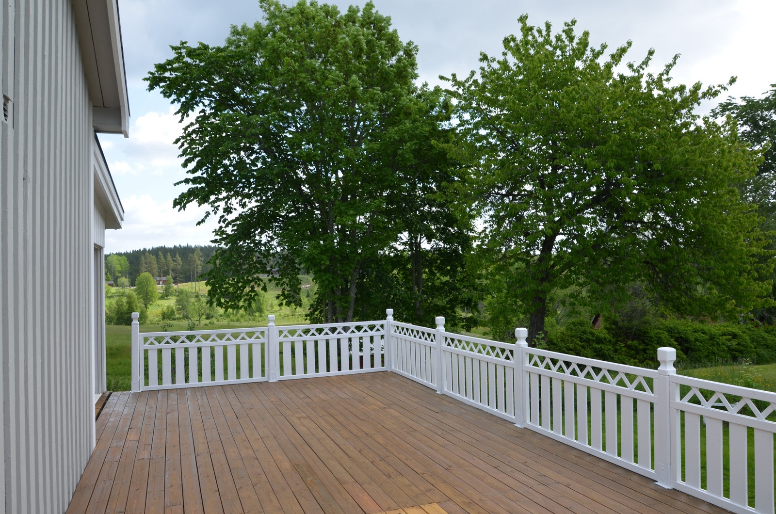 Stor terrasse på ca. 55 kvadratmeter. Galleribilde