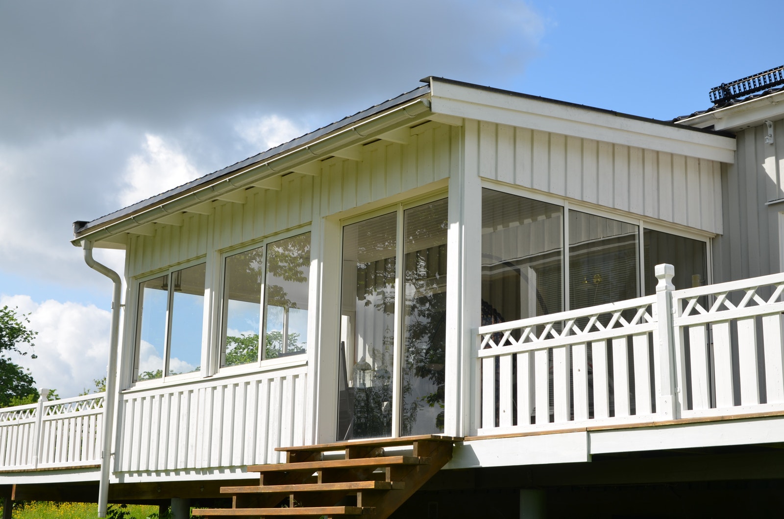 Utestua ble bygget i 2017. Galleribilde