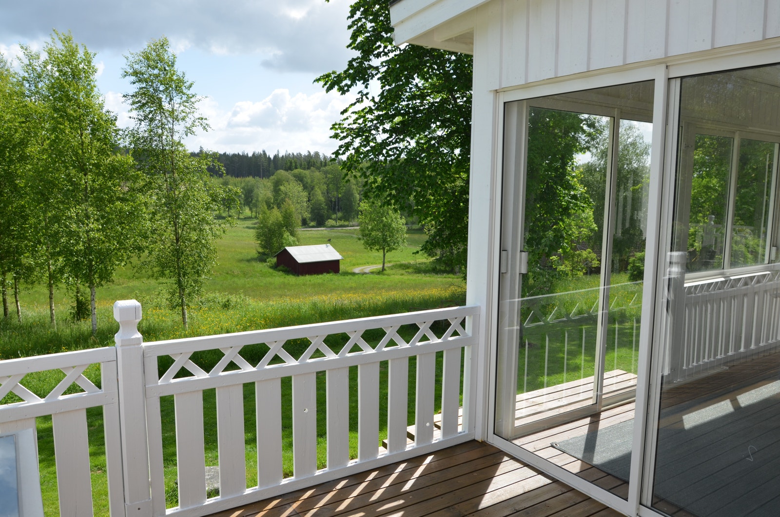 Utsikten fra terrassen i øst Galleribilde