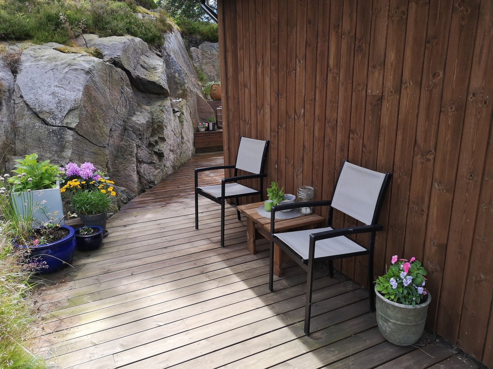 Frokostplass mot øst. Galleribilde