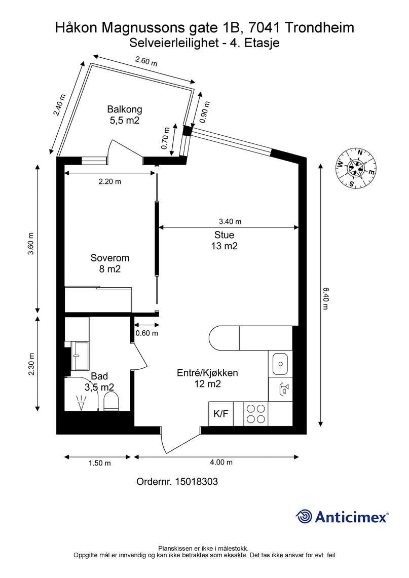 Planskisse Galleribilde