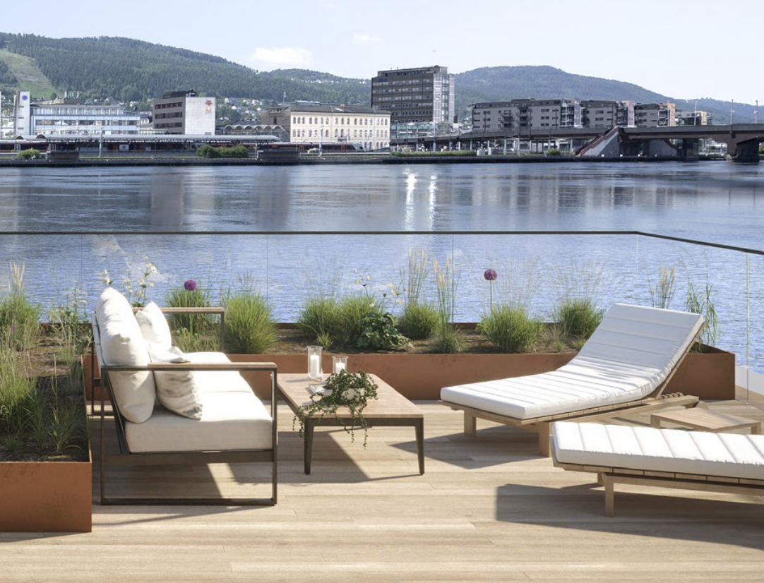 Takterrasse Galleribilde
