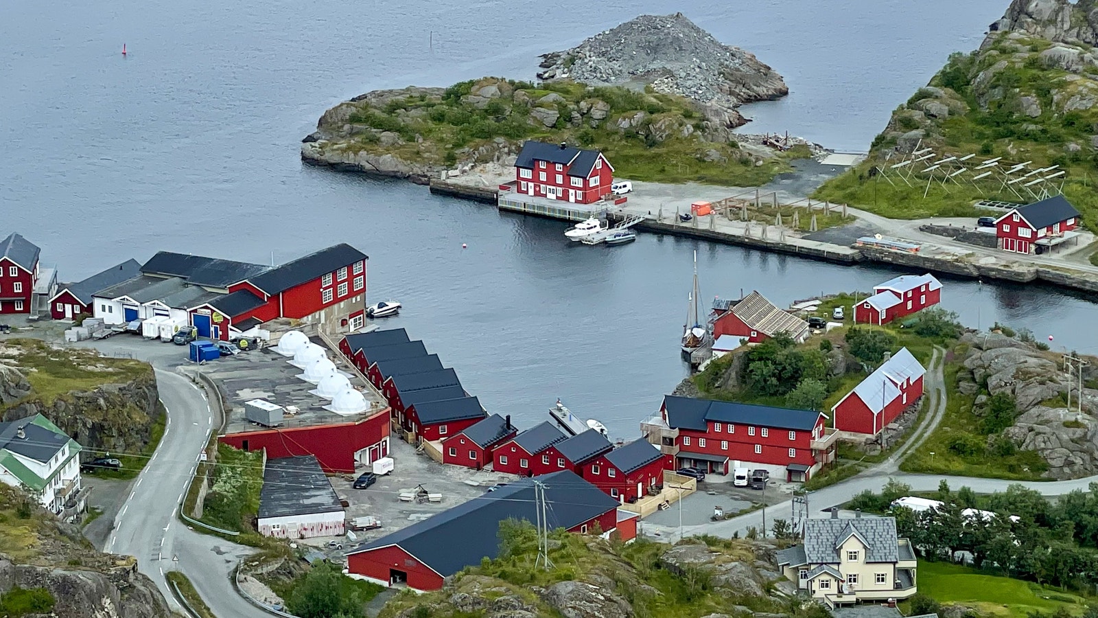 Utsikt over Finnvika. Galleribilde