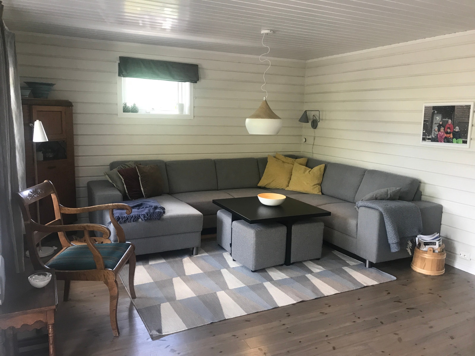 Romslig stue Galleribilde