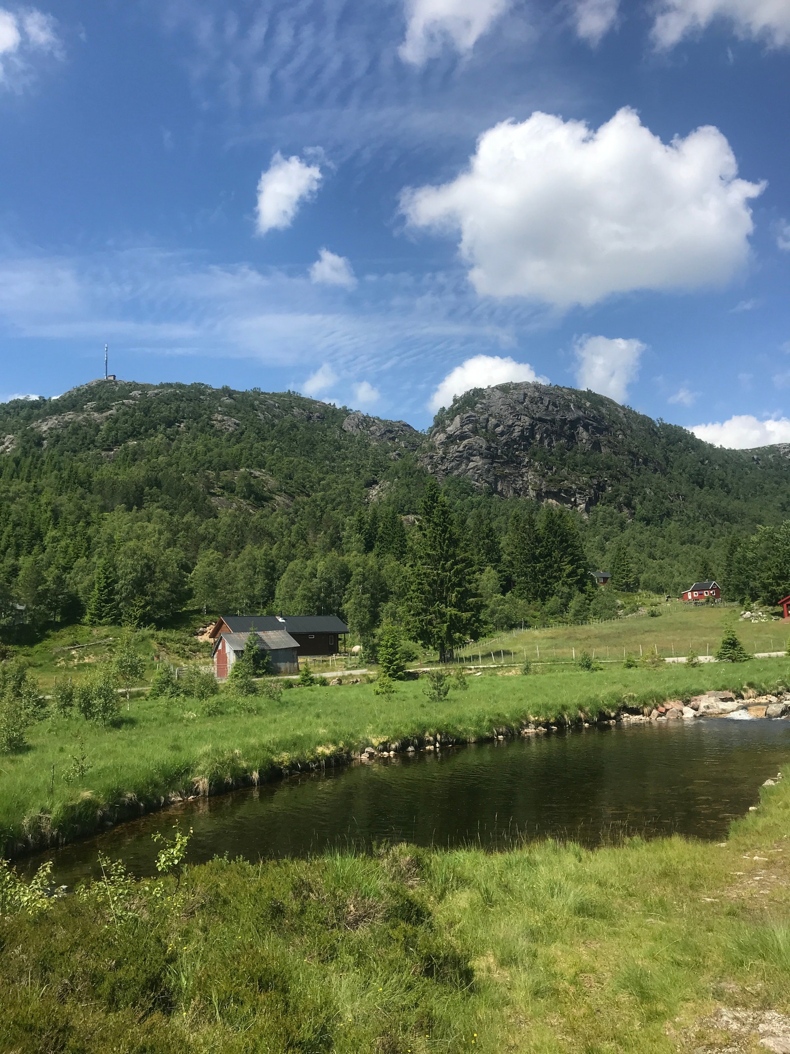 Badeplass ved hytta, Kulpen Galleribilde