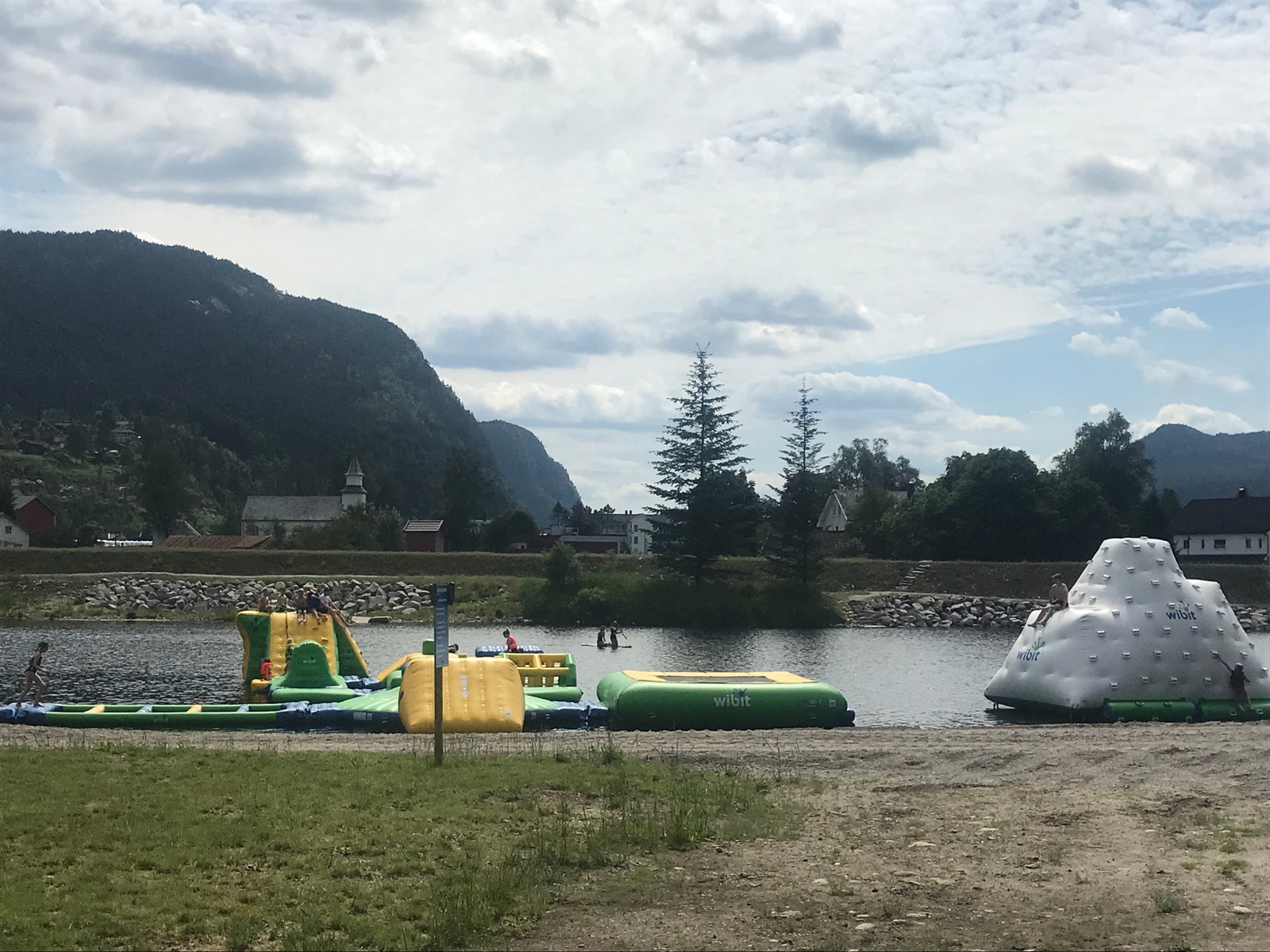 Badestrand på Tonstad Galleribilde