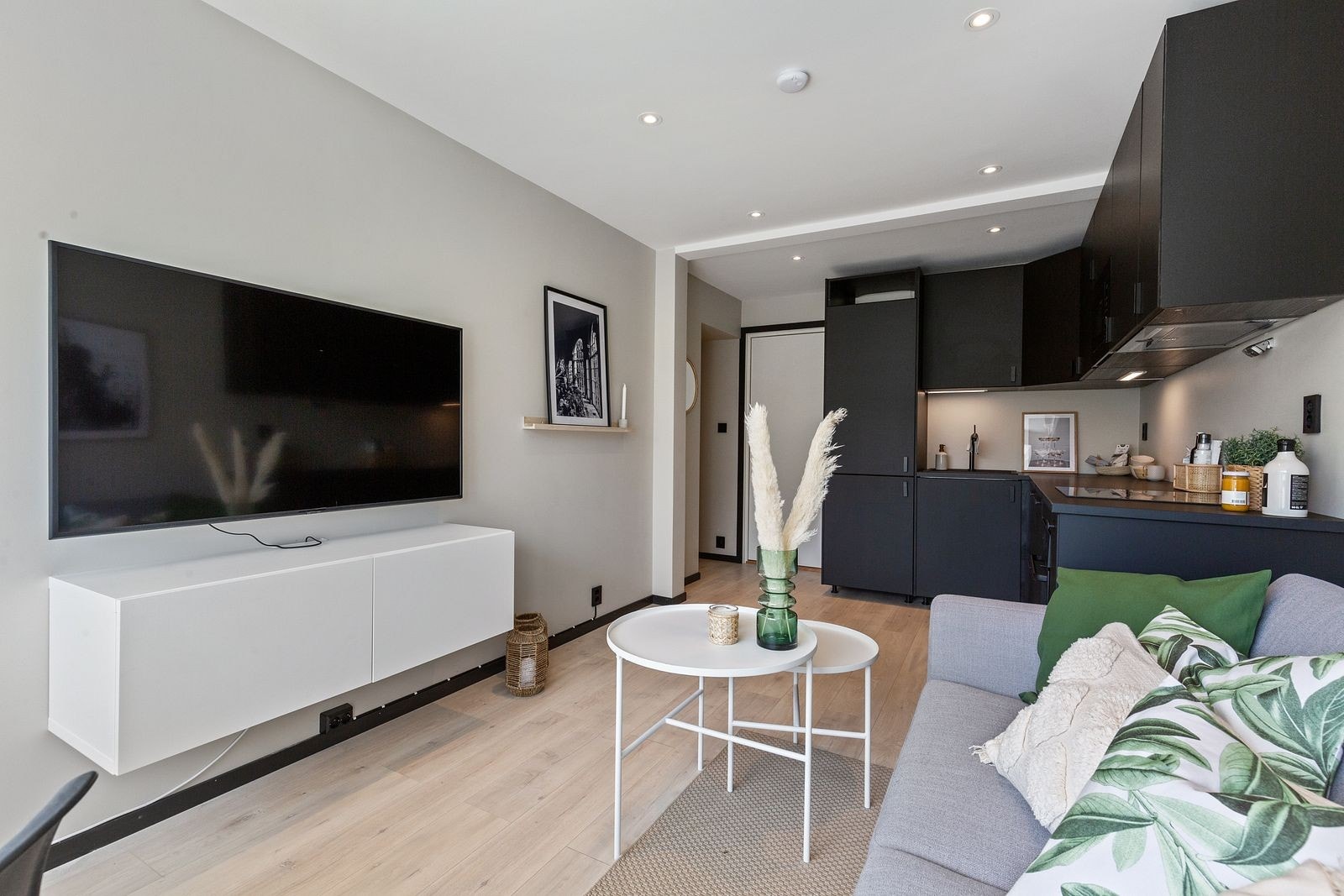 Leiligheten ble totalrenovert i 2020 Galleribilde