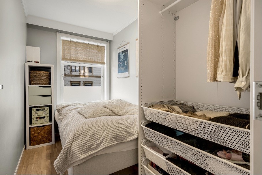 Dette er soverommet som leies ut. Galleribilde